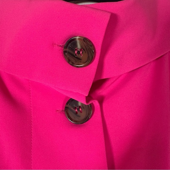 NWT Tuckernuck x Sail To Sable Cowl Neck Button Back Shift Dress Navy Hot Pink - Picture 11 of 13